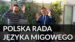 Inauguracja Polskiej Rady Języka Migowego