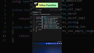 Inline Function in C++ | C++ Tutorials for Beginners|Code Leo#shorts#coding#programming#cpp#87
