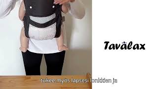 Tavalax kantoreppu (0-36 kk) 906 FI2