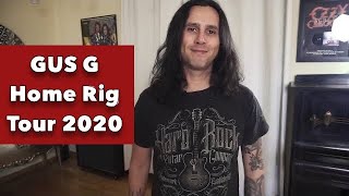 Gus G home rig tour 2020 (new guitars, amp & pedal collection)