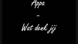 Appa - Wat denk jij