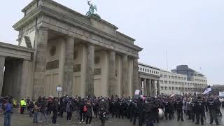 LIVE: Demonstrators in Berlin protest public health measures