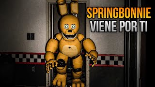 ATRAPADO CON SPRINGBONNIE EN EL FNAF ABANDONADO / FNAF FREE ROAM