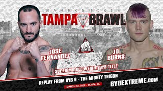 BYB 9 Individual Fight FERNANDEZ v BURNS