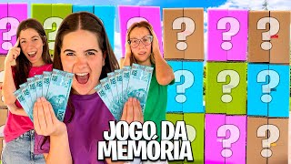 QUEM ACERTAR MAIS NO JOGO DA MEMÓRIA GANHA!