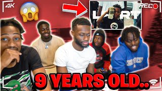 9 YEAR OLD RAPPER.. LIL RT - 60 MILES | REACTION!