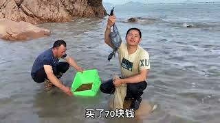 【阿向趕海】 耗資120打窩底潮坑 與潮水競速猛貨抓到起飛 一大桶靚貨大賣1500