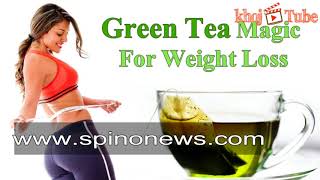 How green tea helps to control weight loss?
