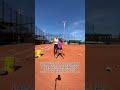 Throwing drill to keep elbow back/not shot putting the ball