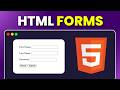 HTML Forms in 5 Minutes | Everything You Need to Know
