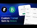 How to send forms from Framer to Brevo (two methods)