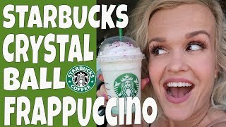 TRYING STARBUCKS CRYSTAL BALL FRAPPUCCINO: VLOG 182