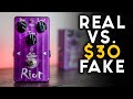 Suhr Riot Pedal: REAL ONE VS. $30 FAKE