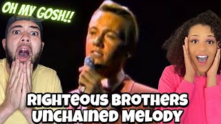 BLEW US AWAY!!..| FIRST TIME HEARING The Righteous Brothers - Unchained Melody REACTION