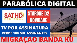 📡 BOLETIM PARABÓLICA! STARONE D2, MIGRAÇÃO BANDA KU E + PERDA DE ASSINANTES NA TV POR ASSINATURA