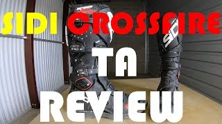 SIDI CROSSFIRE TA BOOT REVIEW