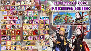 FGO NA - Karnamas Christmas 2022 - Lotto Farming Guide