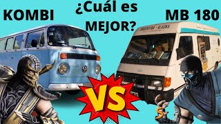 EP20. KOMBI Volkswagen  🆚  MB 180 Mercedes Benz 🏁 Comparamos la MB180 y la Combi Volkswagen