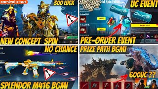 Next Carnival X-Sut Consept | Godzilla Prize Path 3.7 Update | Next Uc Up Event Bgmi | 3.7 Update