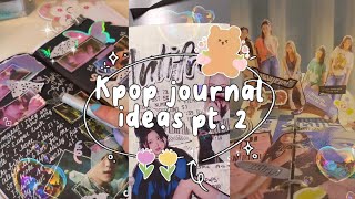 KPOP JOURNAL IDEAS COMPILATION PT. 2