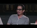 around the table with brad pitt bad bunny and the cast of bullet train entertainment weekly