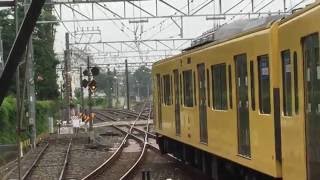 西武新2000系  萩山駅発車