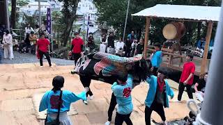 令和6年　堅田例大祭本宮　飛獅子