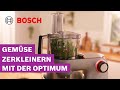 Gemüse Mixen, Reiben, Raspeln und Saft pressen: VeggieLove Plus Set OptiMUM | Bosch MUM