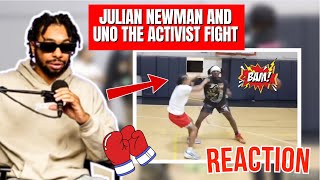 JULIAN NEWMAN and UNO THE ACTIVIST's EPIC FIGHT breakdown! (Reaction)