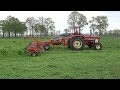 gras schudden met ihc 744 en getrokken kuhn gf 10802 t gii schudder 2022