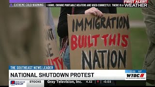 Georgia Southern students walk out in ICE protest