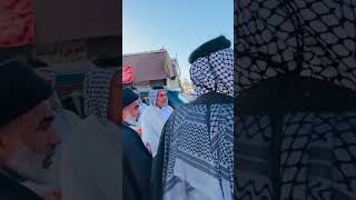 مشية عشيرة الزابية البوحمدان على الساده الغرابات بقياده الشيخ ابو عمار علي حسين ال عبود