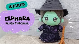 HOW TO MAKE WICKED ELPHABA CHIBI PLUSH DOLL