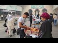 Обжорный ряд. Базар Чорсу. Уличная еда Узбекистана. 2023 chorsu bazaar. tashkent. uzbekistan