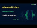 Generators in Python - 01 | Advanced Python Tutorial | Python Tutorial in Hindi