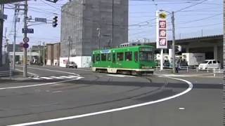 【路面電車動画】札幌市電０９　つりかけの音　３３００形