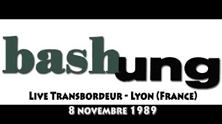 ALAIN BASHUNG Live @Transbordeur - Lyon (France) - 8 novembre 1989