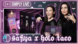 collab of the century Safiya x Holo Taco LAUNCH 🦇🔴LIVE 👀