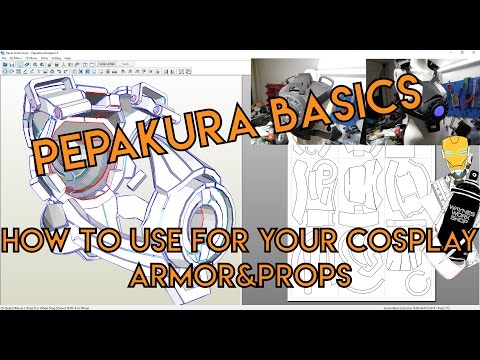 Pepakura basics, how to use for your foam cosplay armor and props Pepakura basics, how to use for your foam cosplay armor and props