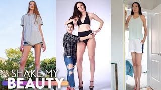 Meet 5 Of The World's Tallest Women | SHAKE MY BEAUTY