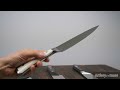 how to hone wusthof chef knives