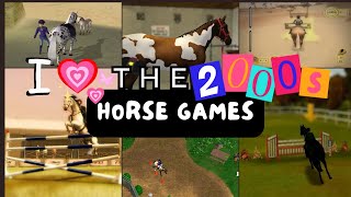 🎮 I Love the 2000s: Horse Games Edition 🐴 // A Nostalgic Ride for Horse Lovers