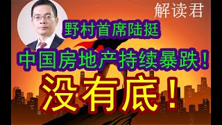 野村证券首席陆挺老师深刻担忧！太敢讲！中国经济形势很不好：房地产持续下行持续暴跌！很多人以为到底了，但是还在暴跌没有底！到底发生了什么问题导致经济如此严峻！！！