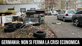 La CRISI ECONOMICA TEDESCA che può travolgere l‘Italia