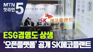 [상생경영]③ESG경영도 상생…'오픈 플랫폼' 공개한 SK에코플랜트 / 머니투데이방송 (뉴스)