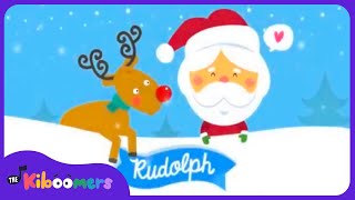 Rudolph The Red Nosed Reindeer - The Kiboomers Preschool Songs & Nursery Rhymes for Christmas