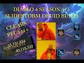 D4 Endgame Slidestorm Druid Season 4/5 MELTS BOSSES: Full Breakdown