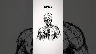 How to Draw Legend SpiderMan 😳 #shorts #anime #drawing