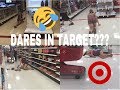 ALMOST GETTING KICKED OUT OF TARGET?? DARES!| LivinLikeJess