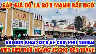 SUDDEN DOLLAR DROPS SHARPLY | OVERSEAS VIETNAMESE ASTOUNDED TO SEE SAIGON'S BEN THANH MARKET DIST...
